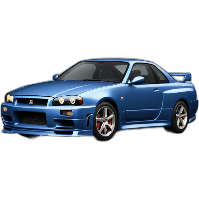 Nissan r34 emoji