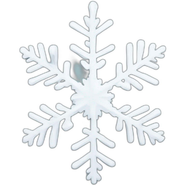 White Snowflake emoji