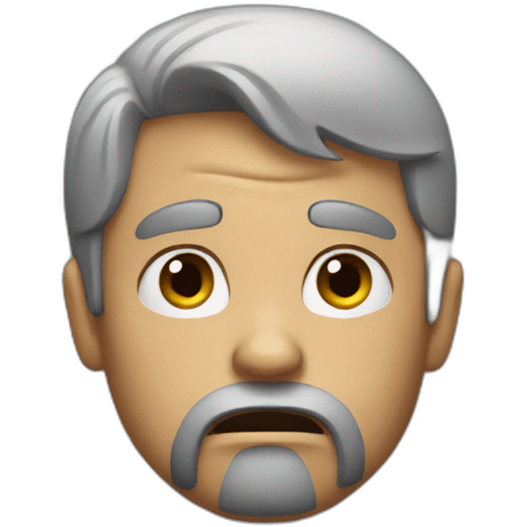 Annoyed guy emoji