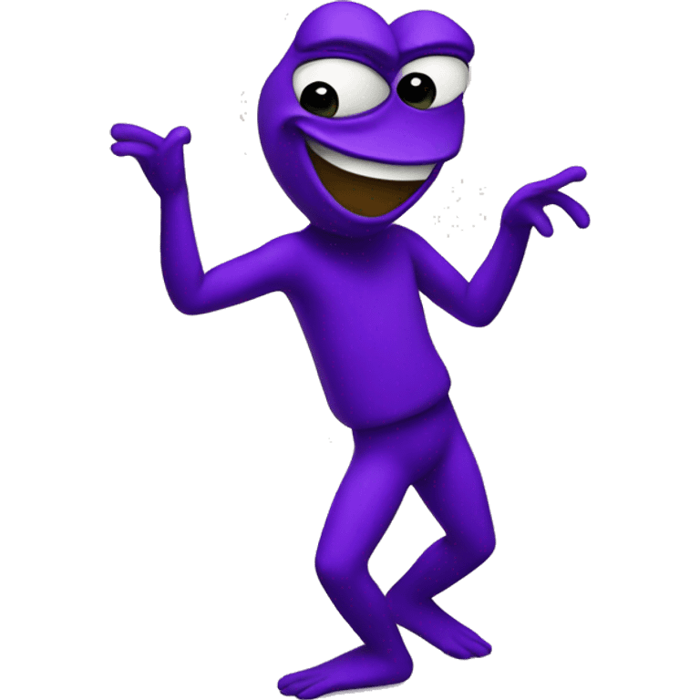 purple pepe dancing emoji