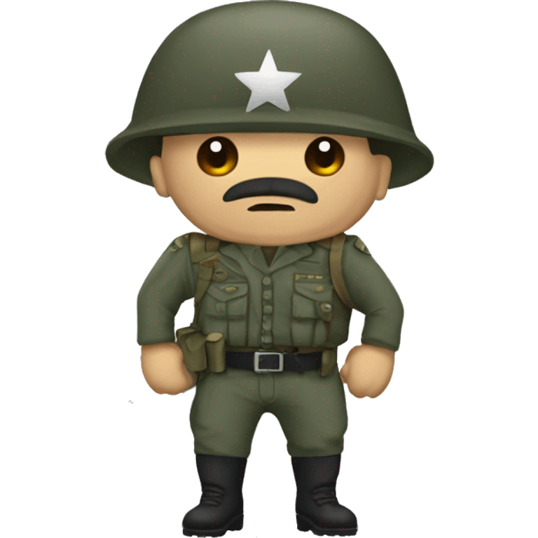 soldado enterrado emoji