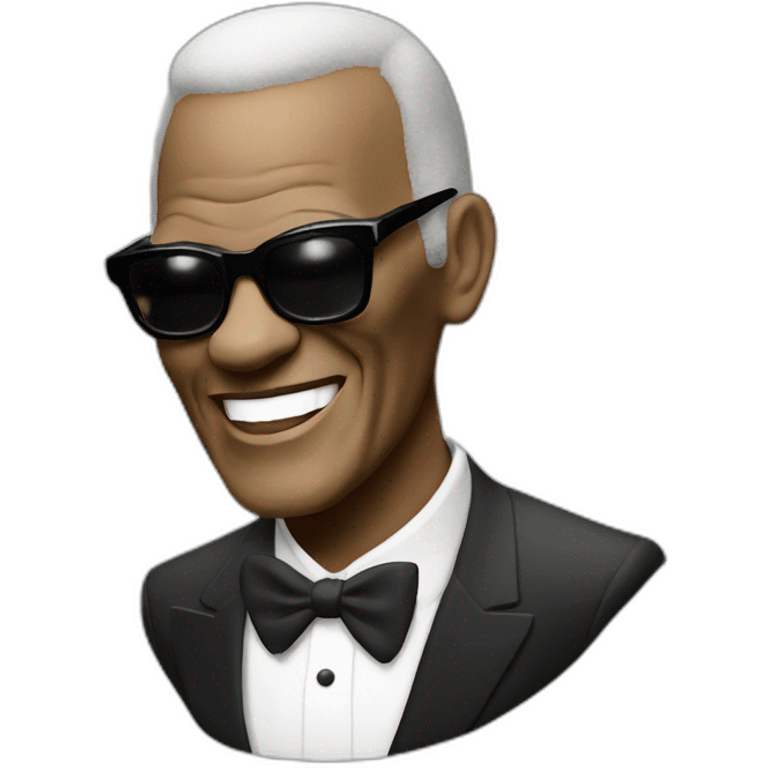 Ray Charles jazz emoji