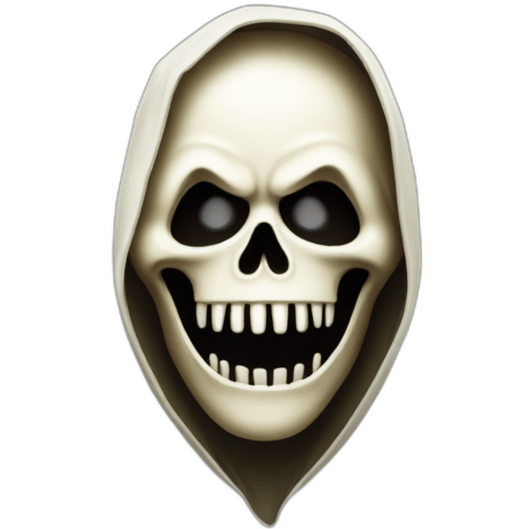 Ghostface of scream movie emoji