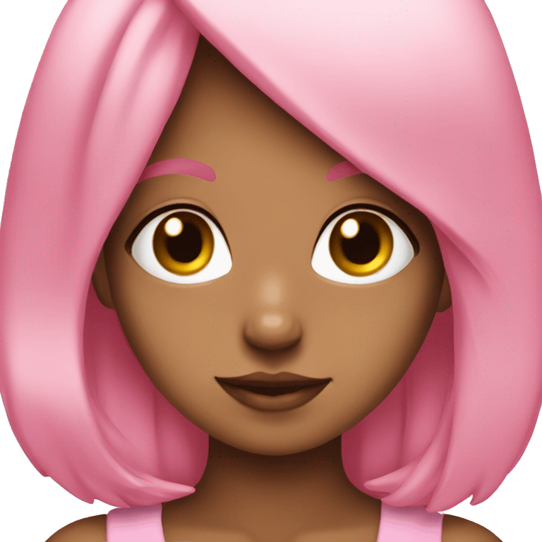 Cutecore pink  girl emoji  emoji