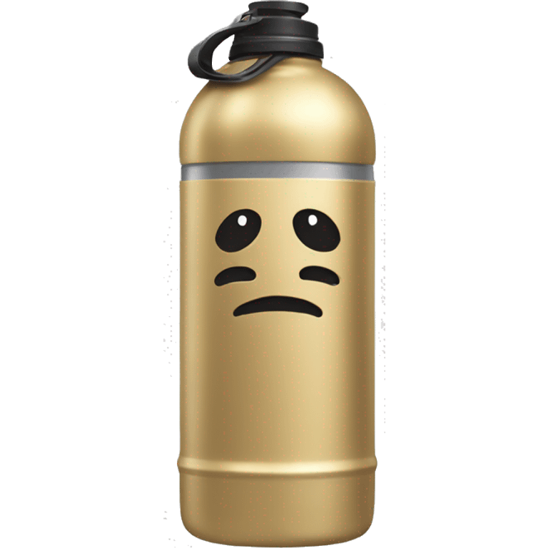 Stanley water bottle gold emoji