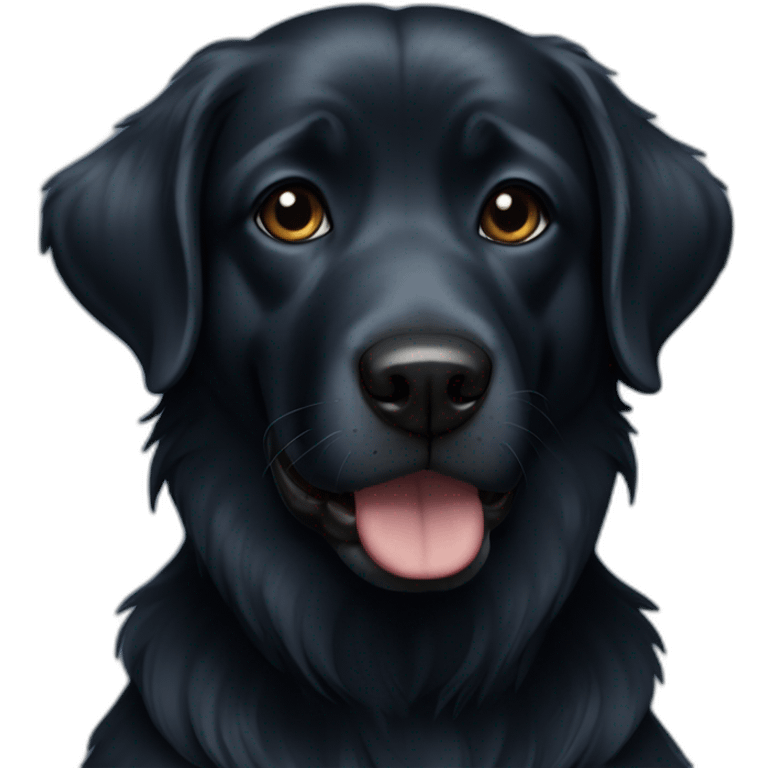 black-dog-with-saphire emoji