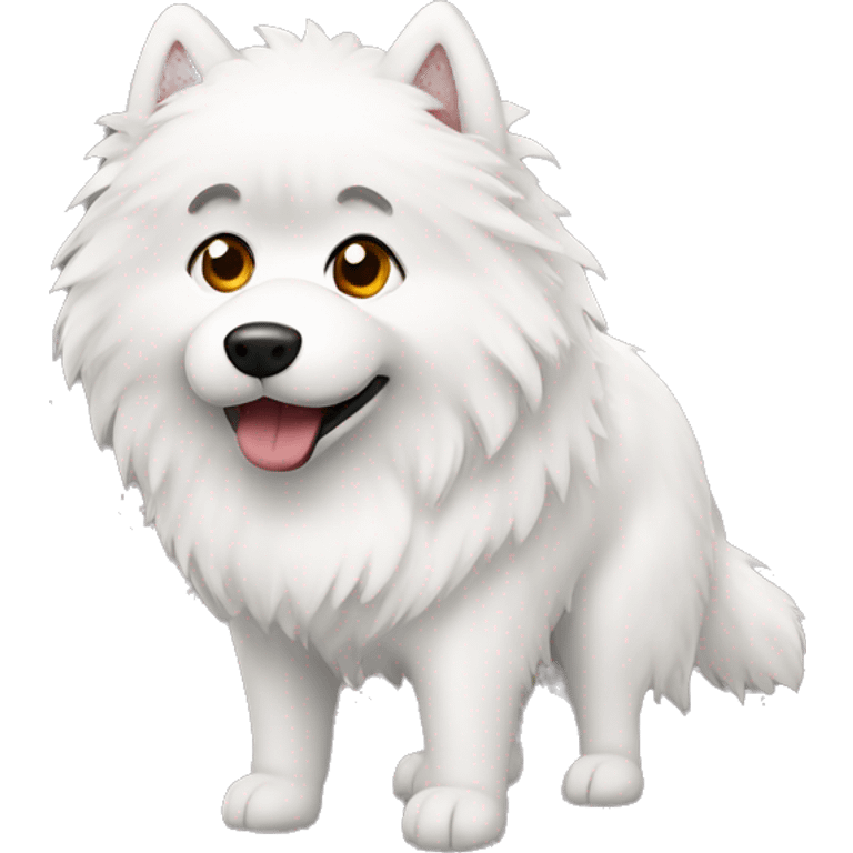 Samoyed costume  emoji