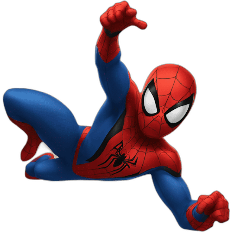 spiderman in action emoji