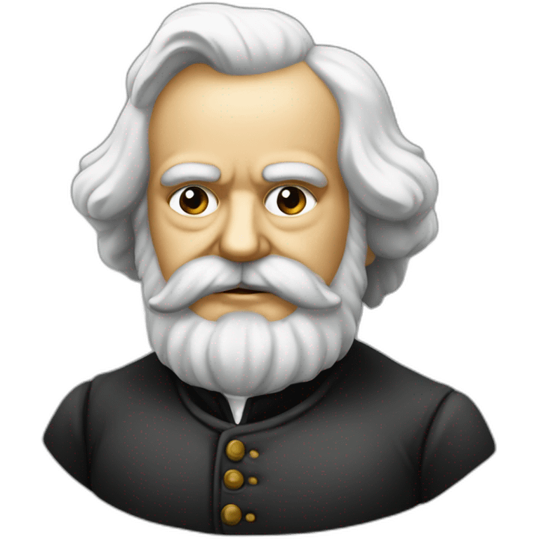 karl marx with breasts emoji