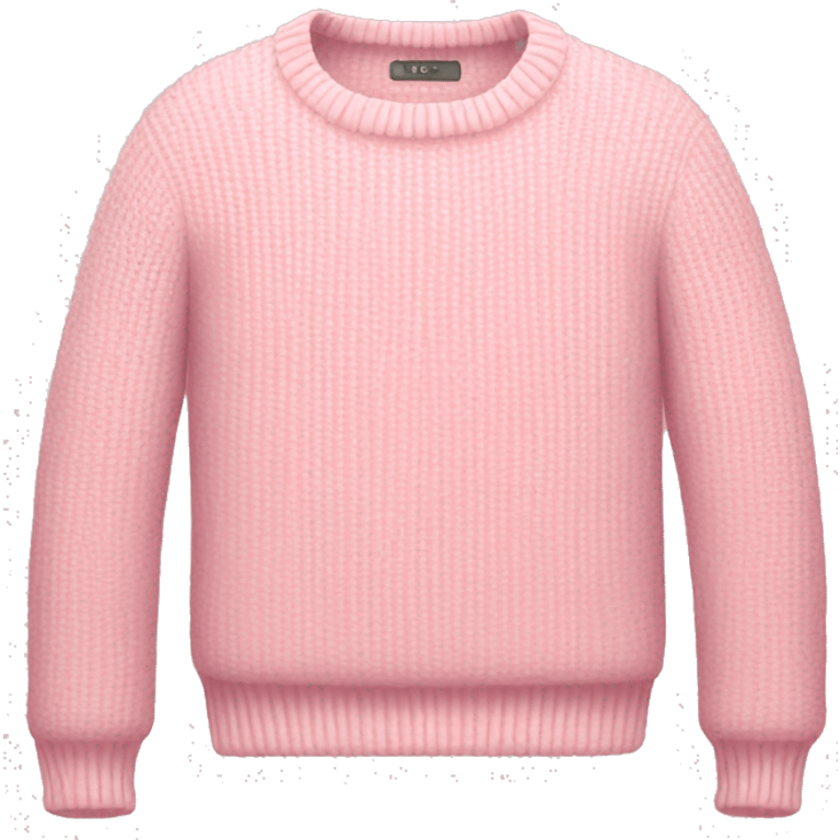 light pink sweater emoji