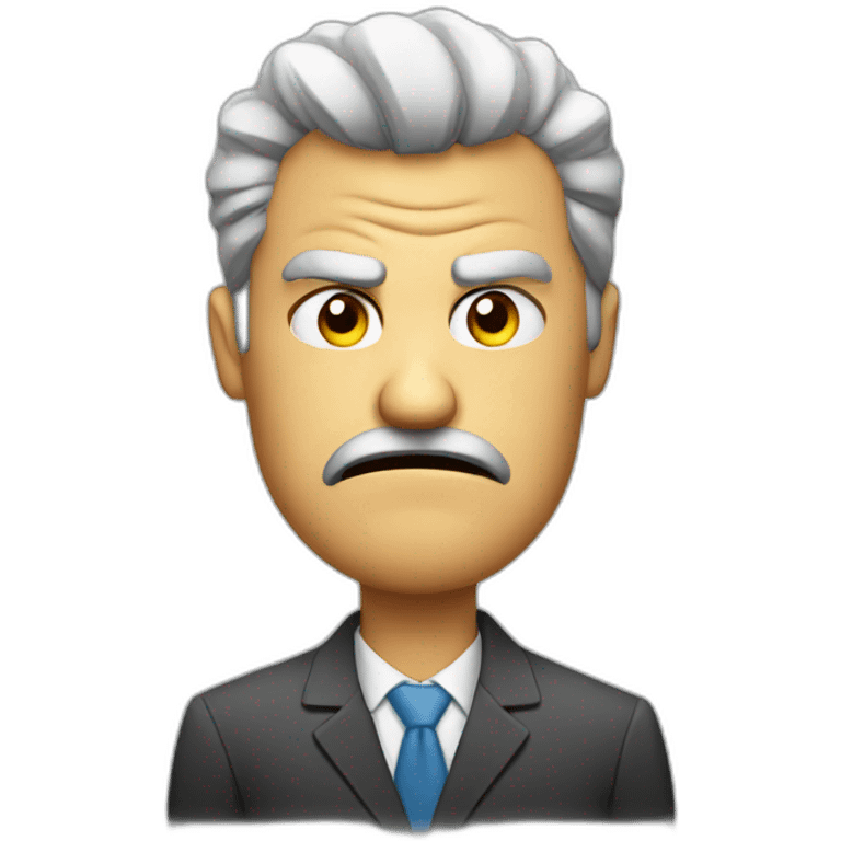 Angry managers emoji