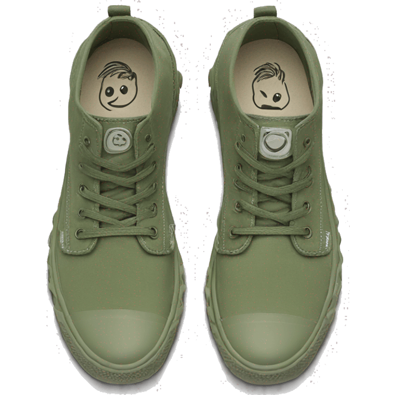 Original Palladium pampa Mens Low Green Low Low Low flat flat emoji