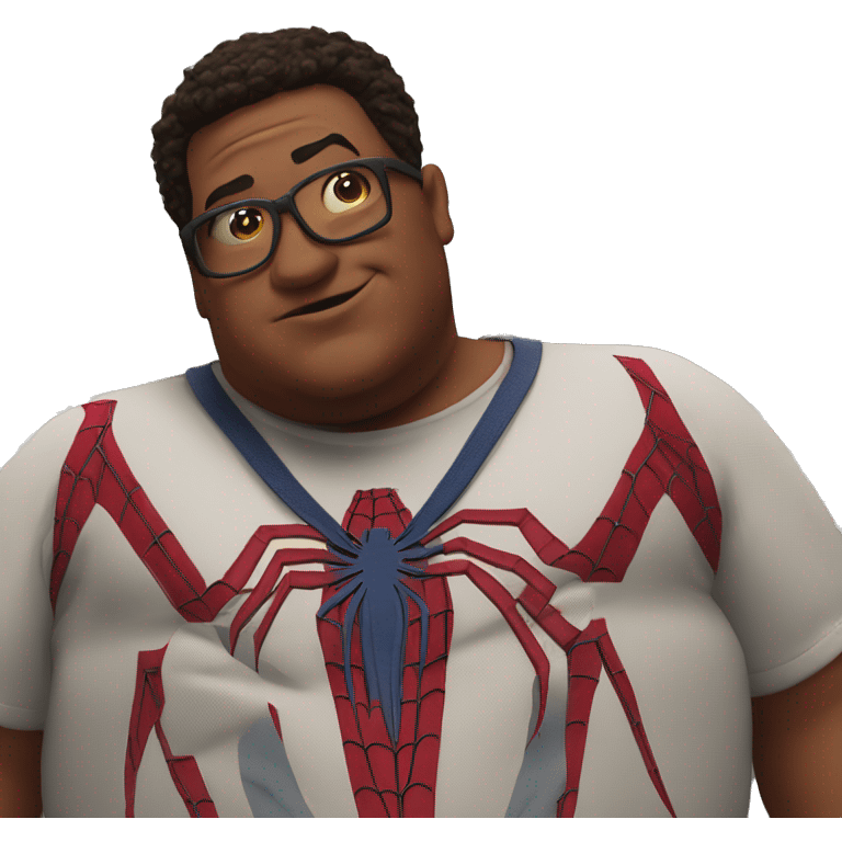 Fat fat fat spiderman emoji