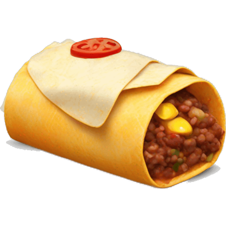 Wet burrito  emoji