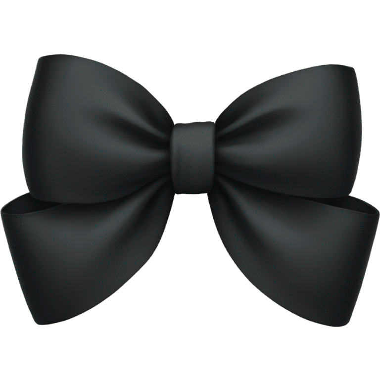 black bow emoji