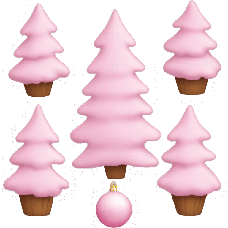 pink christmas￼ emoji