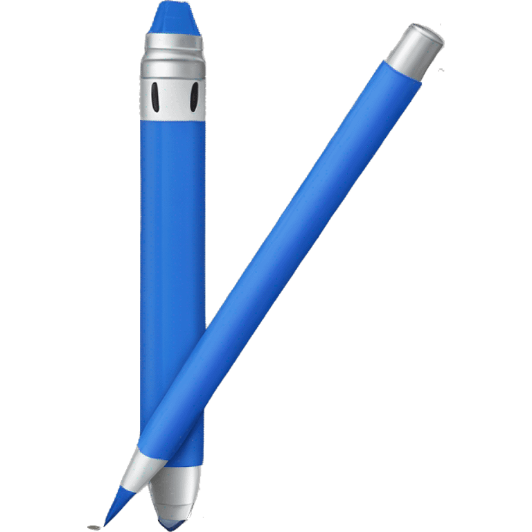 Blue bic emoji