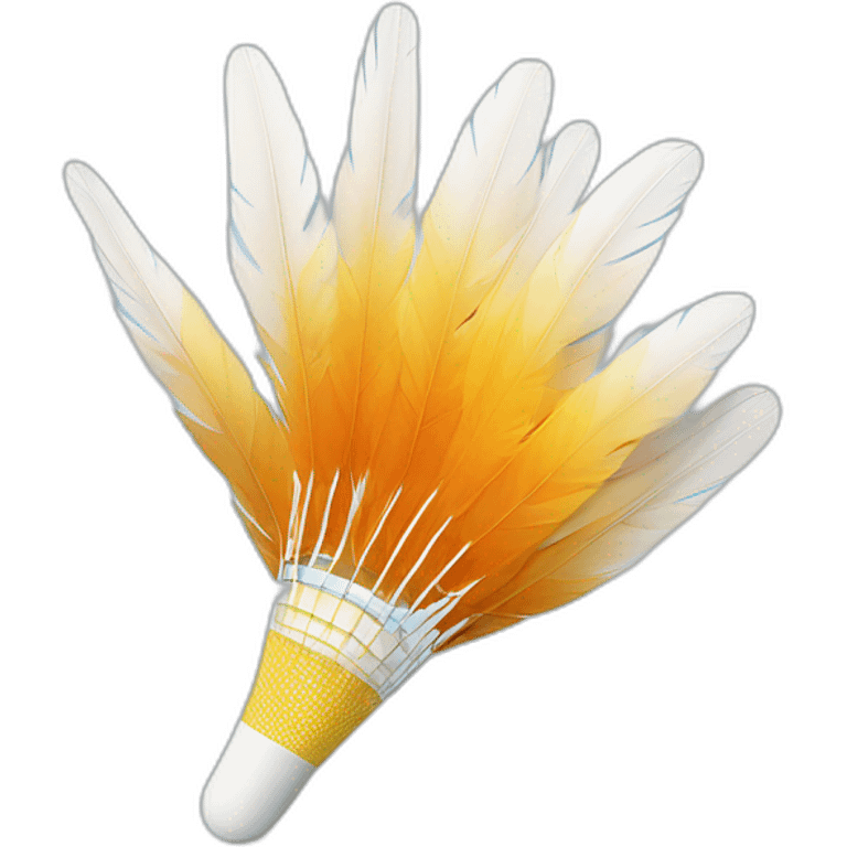 badminton feather shuttlecock emoji