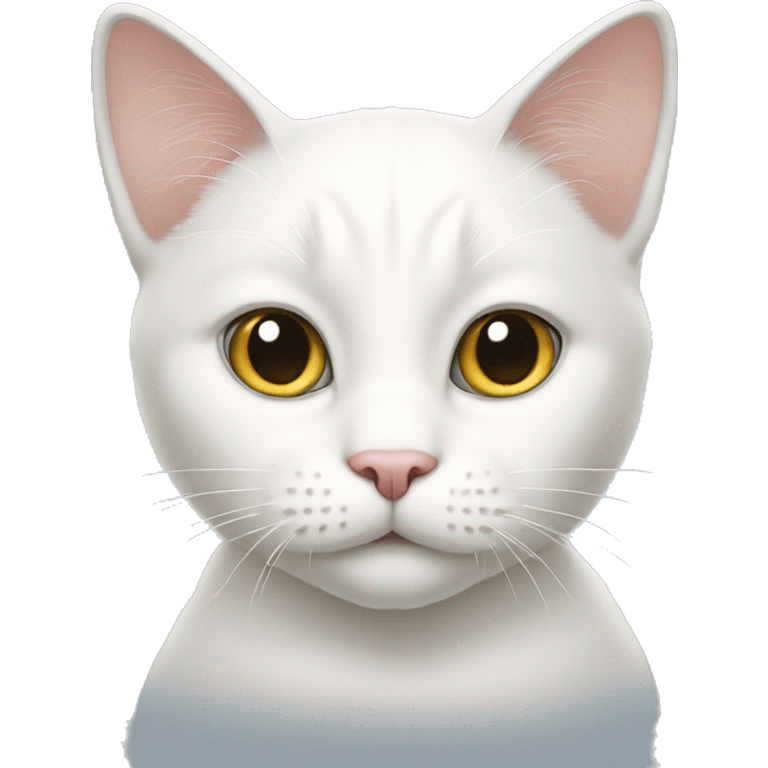 white cat emoji