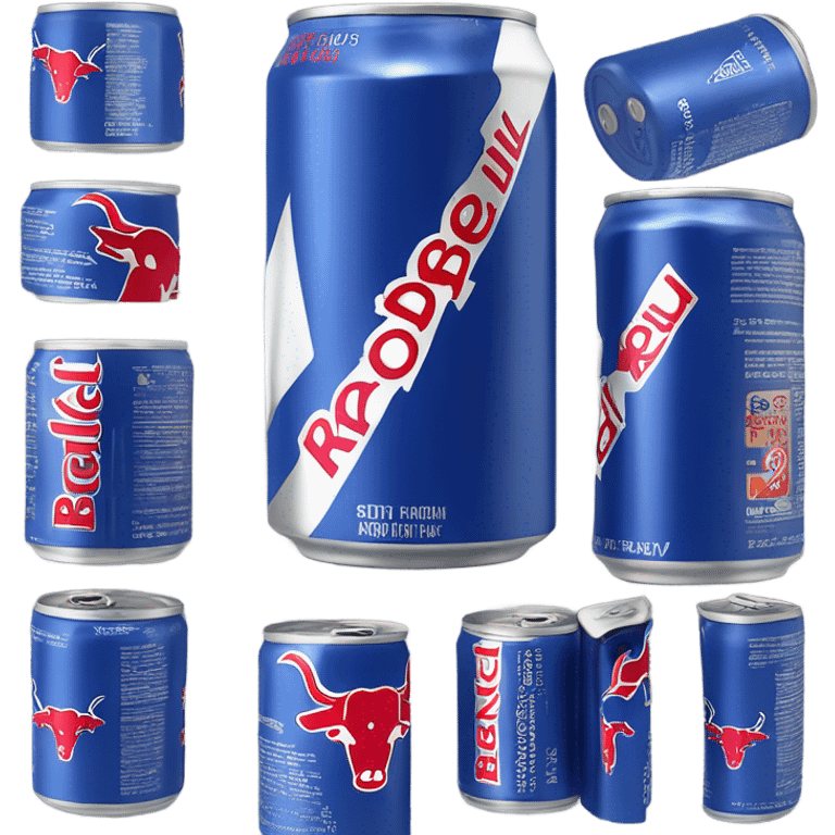 Redbull energy drink emoji