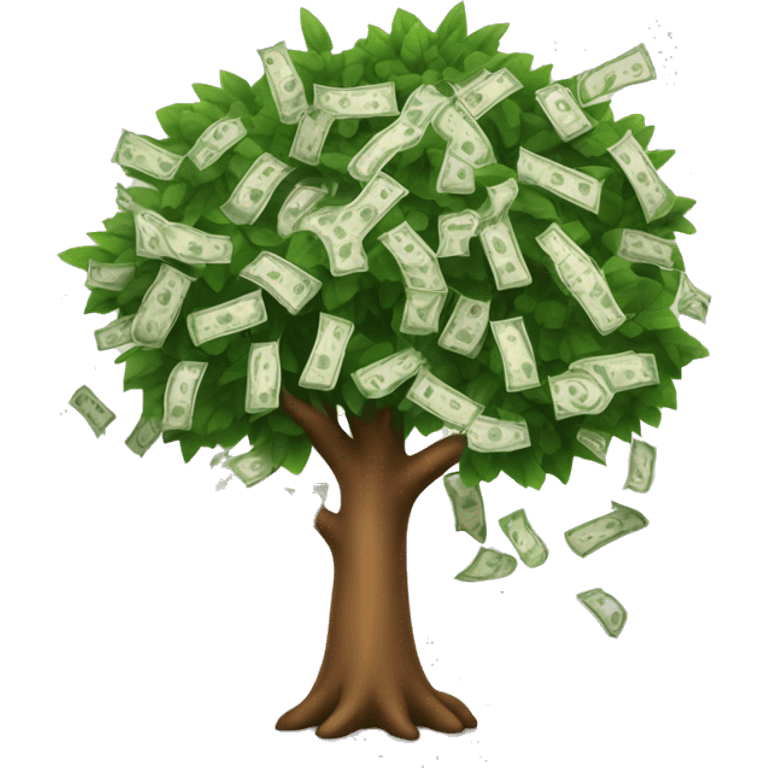 Money tree emoji