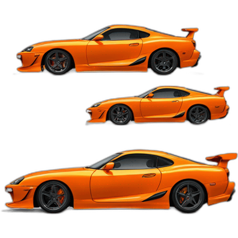 Supra arancione fast and furious emoji