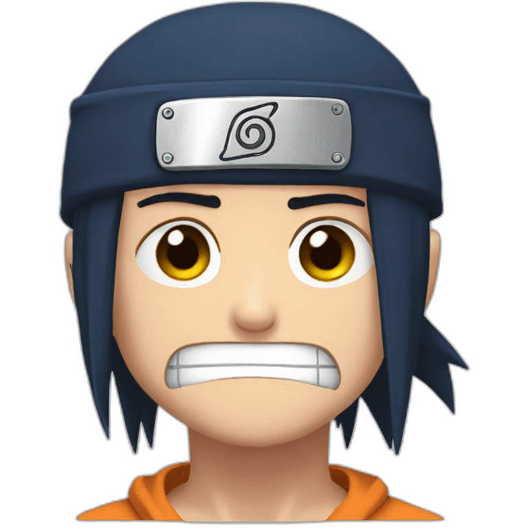 Naruto crying emoji