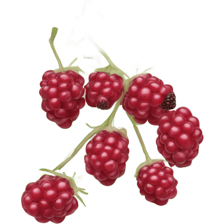 Rubus arcticus berry emoji