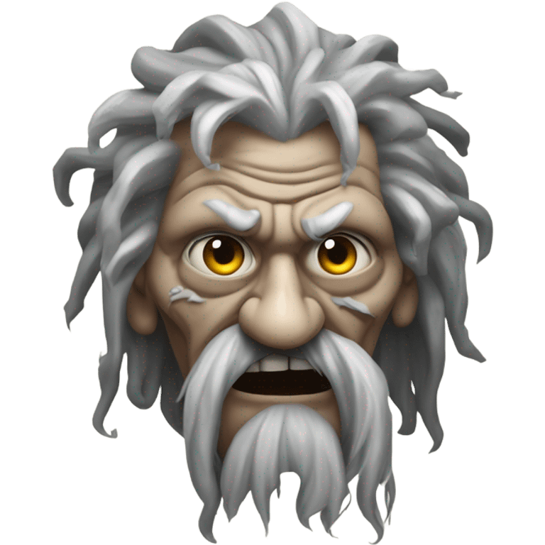 Ugly old warlock emoji