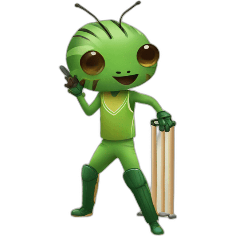 Cricket emoji