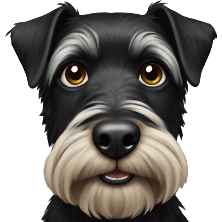 black terrier emoji