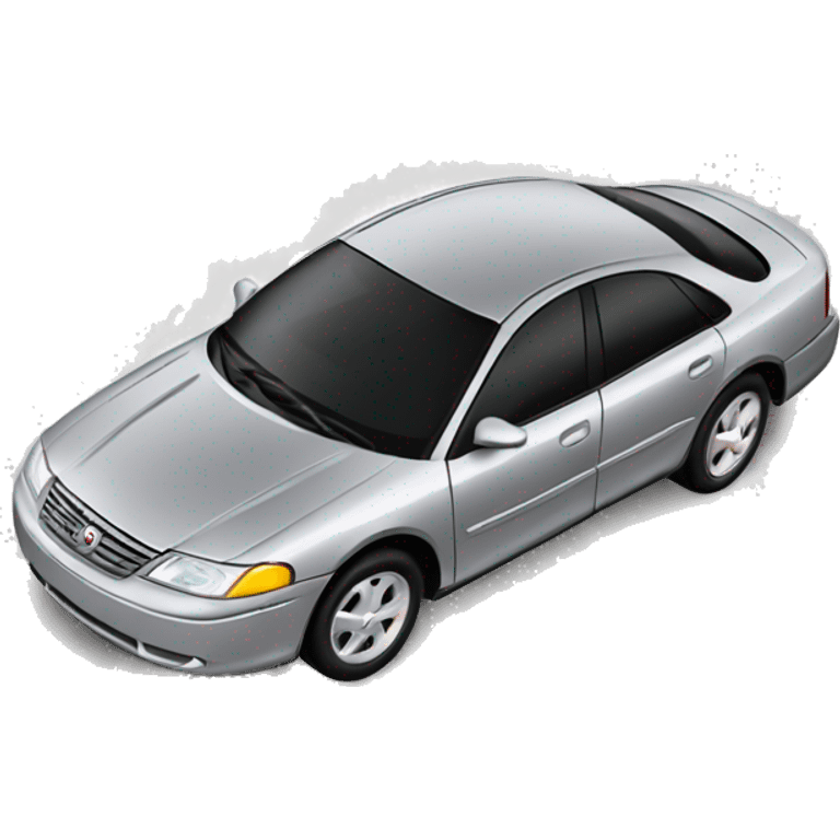 1999 mercury sable car silver emoji