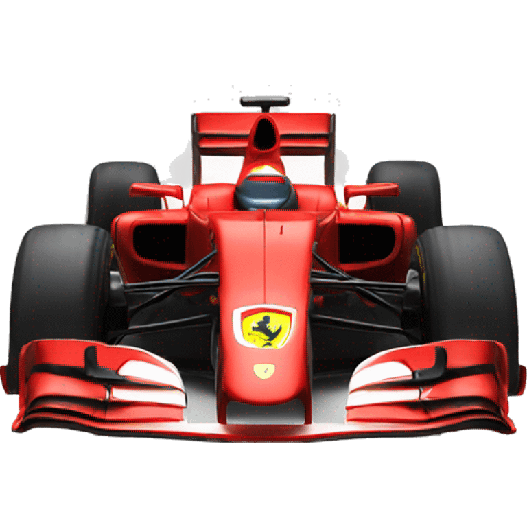 Ferrari F1 car emoji