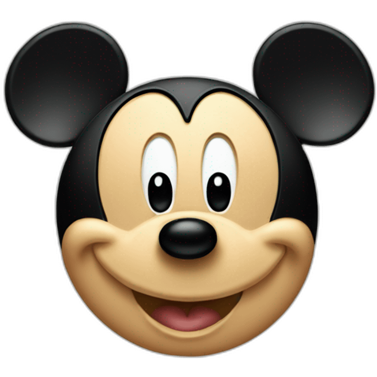 Mickey mouse emoji