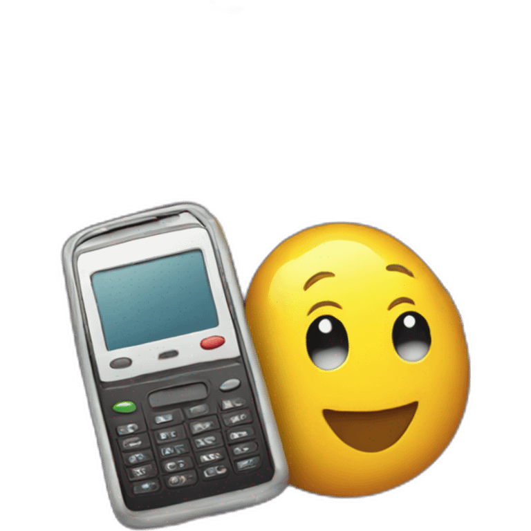 clamshell design flip phone emoji