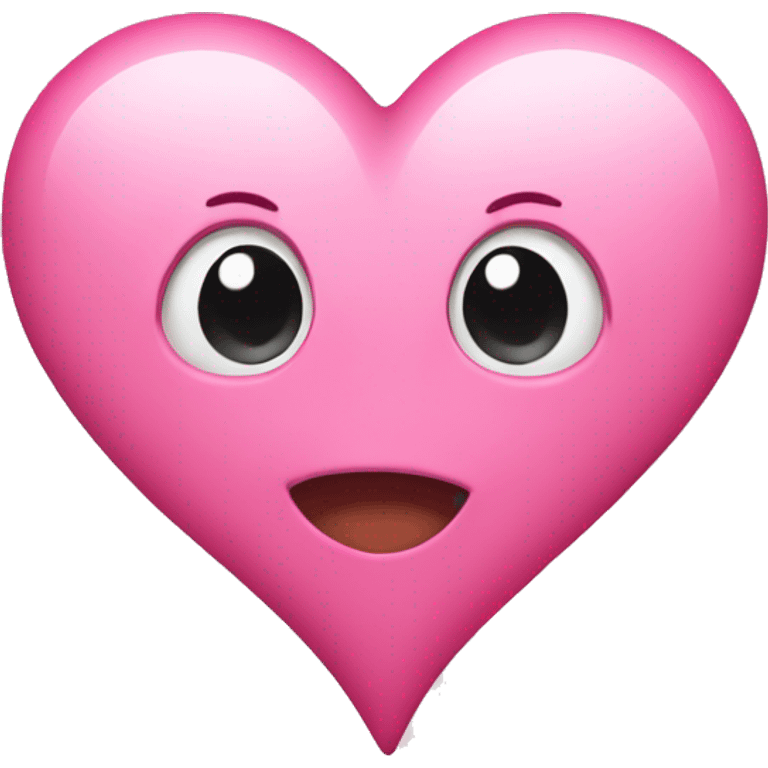 Pink heart emoji emoji