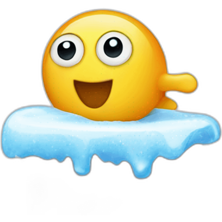 Patin à glace emoji