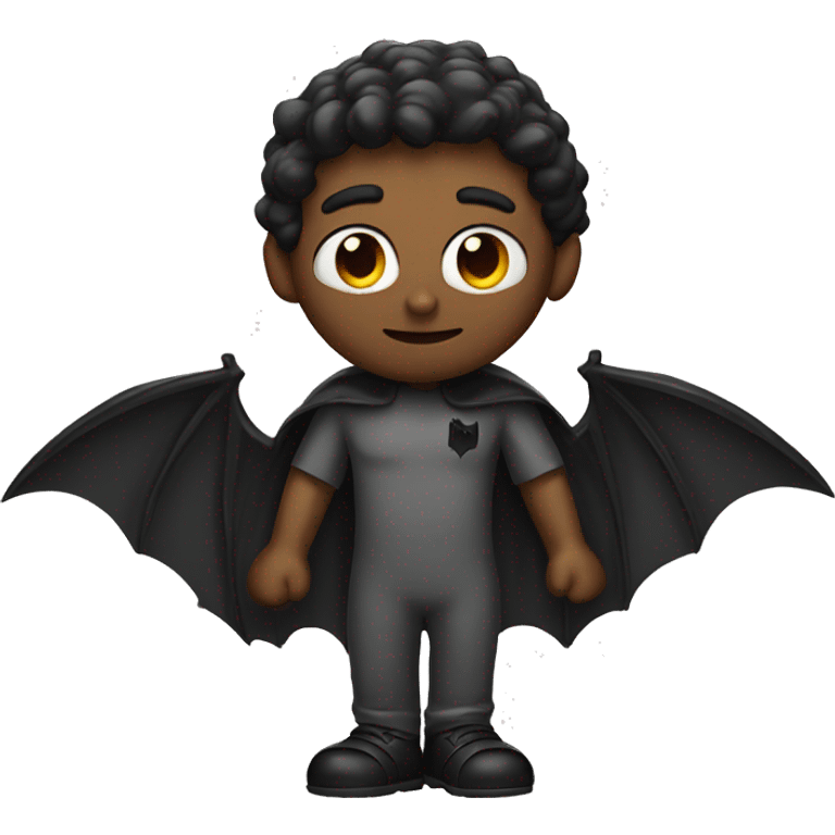 man with bat wings emoji