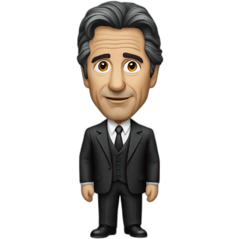 al pacino wearing suit emoji