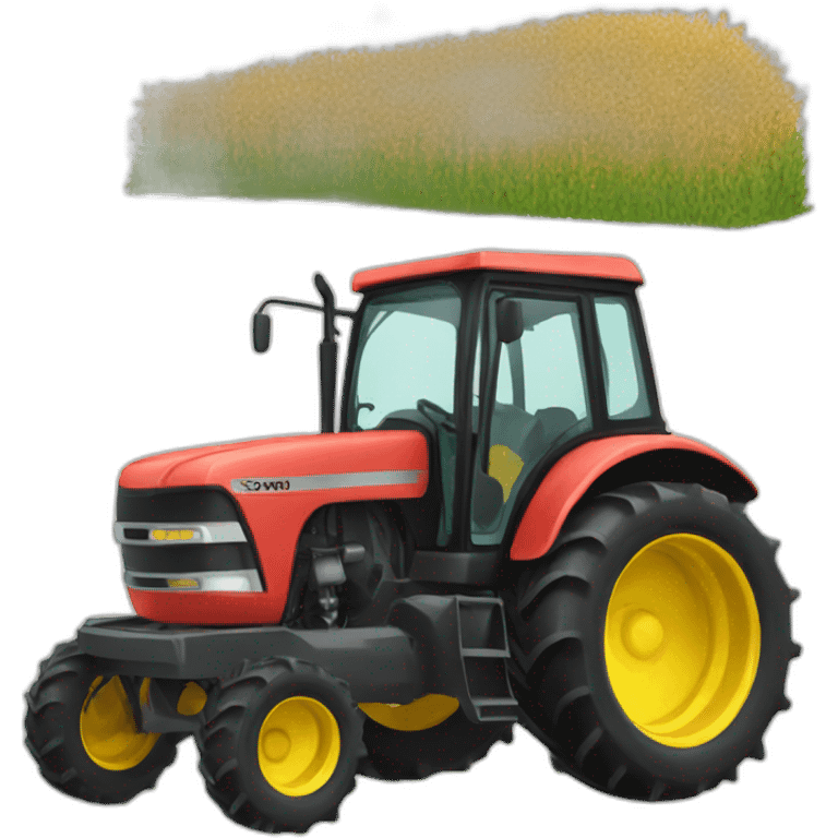 farming tractor emoji