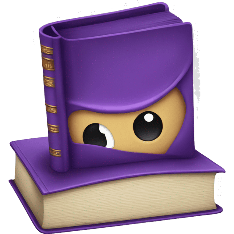 purple book  emoji