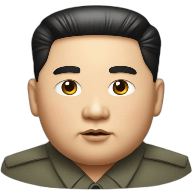 kim jong un person alone emoji