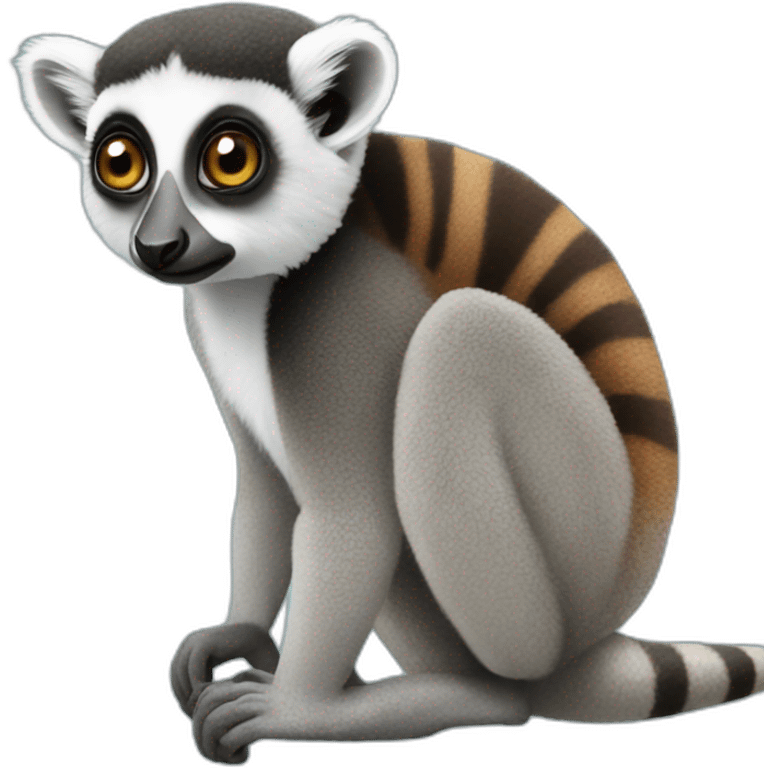 lemur emoji