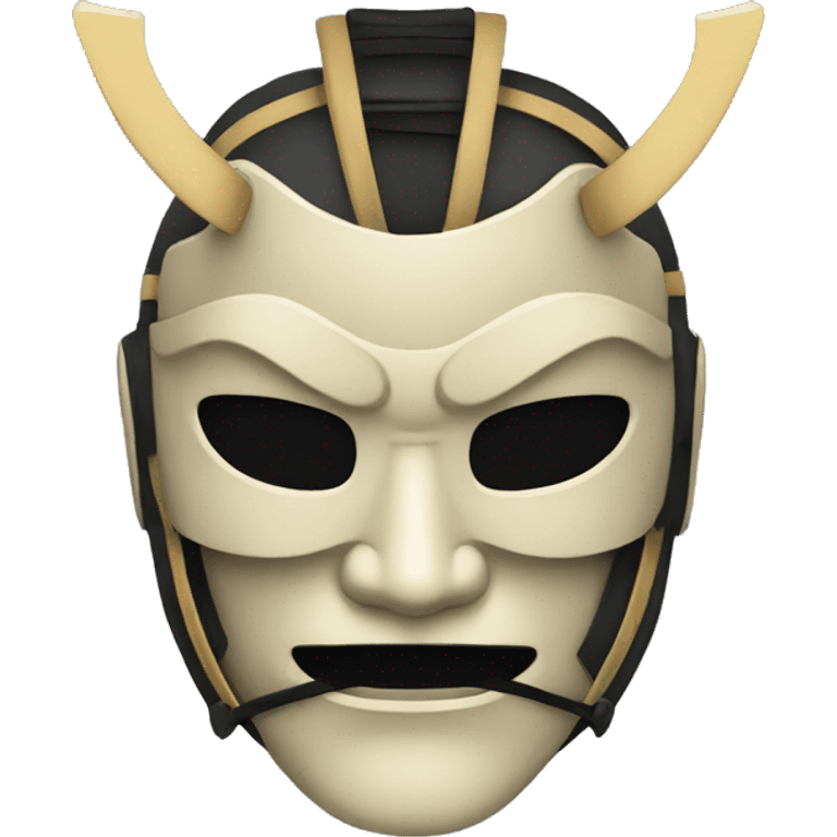 samurai mask emoji