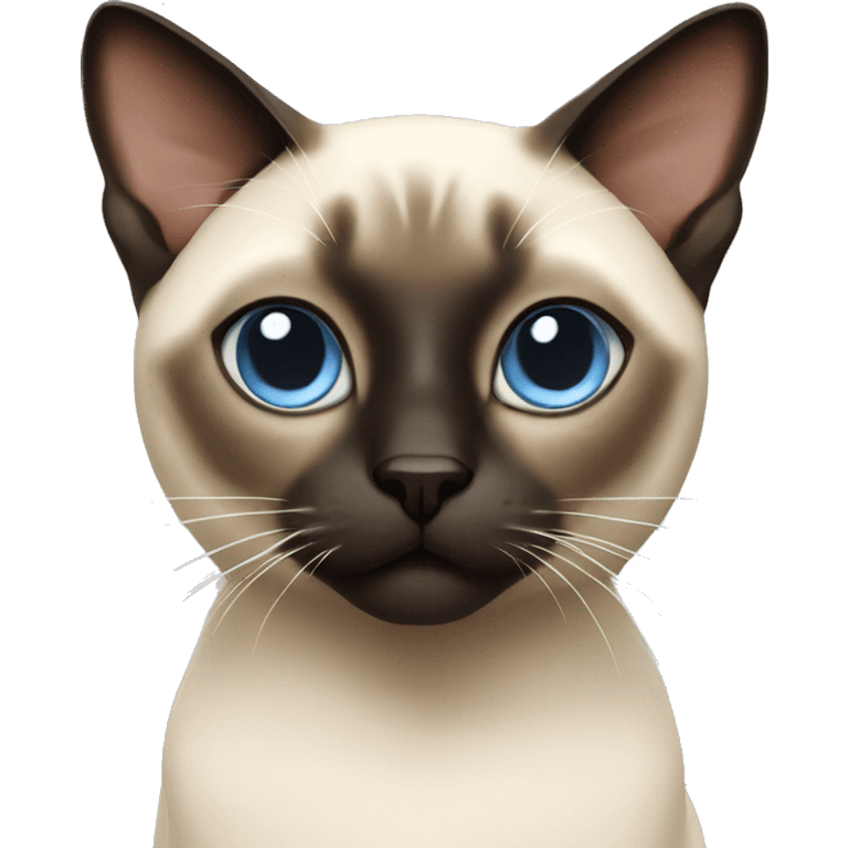 Siamese cat emoji