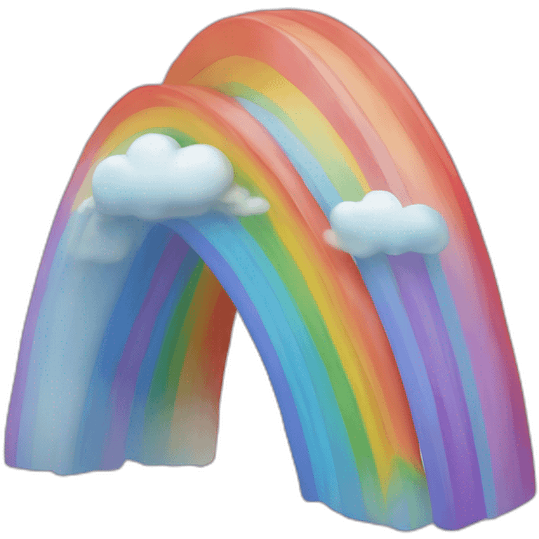 motagne arc-en-ciel emoji