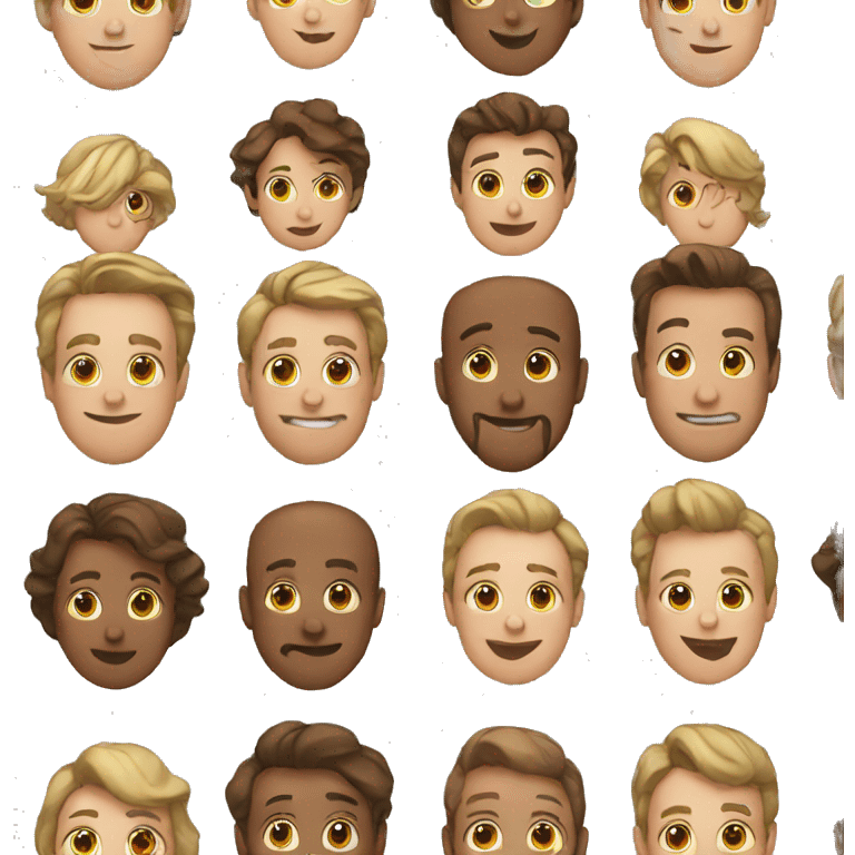 Human faces emoji