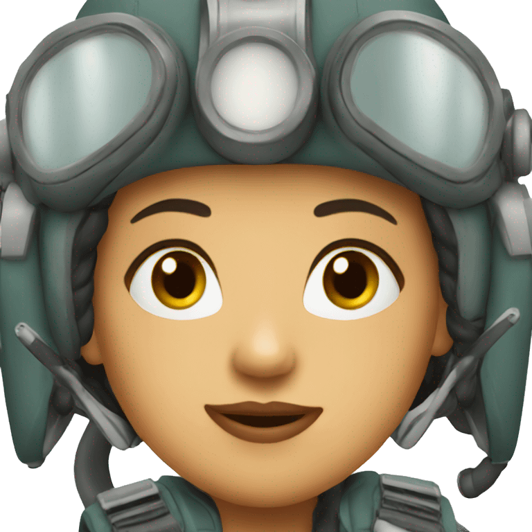 Woman pilot emoji