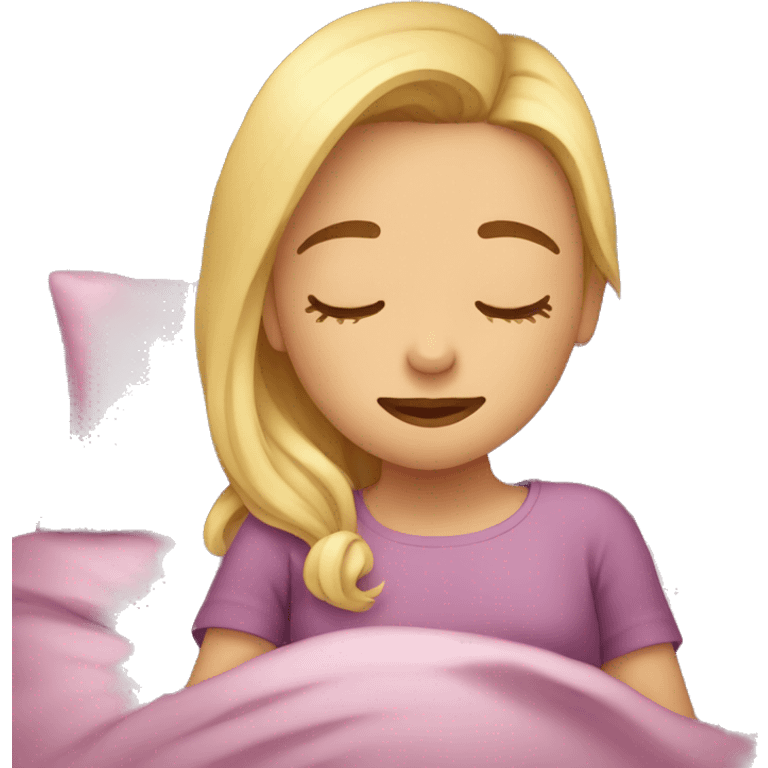 girl sleep in będziemy emoji