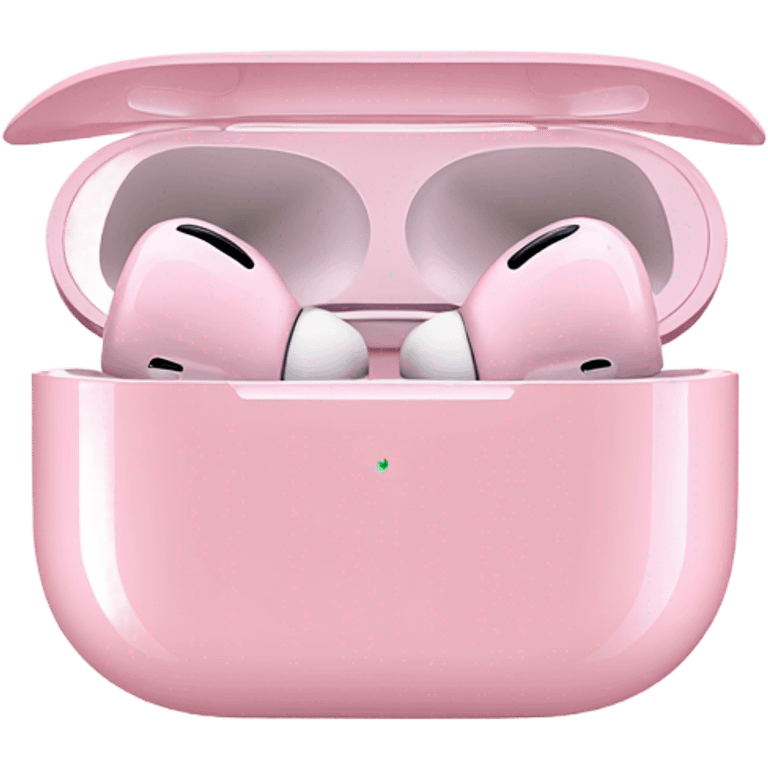 AirPods pro pink emoji